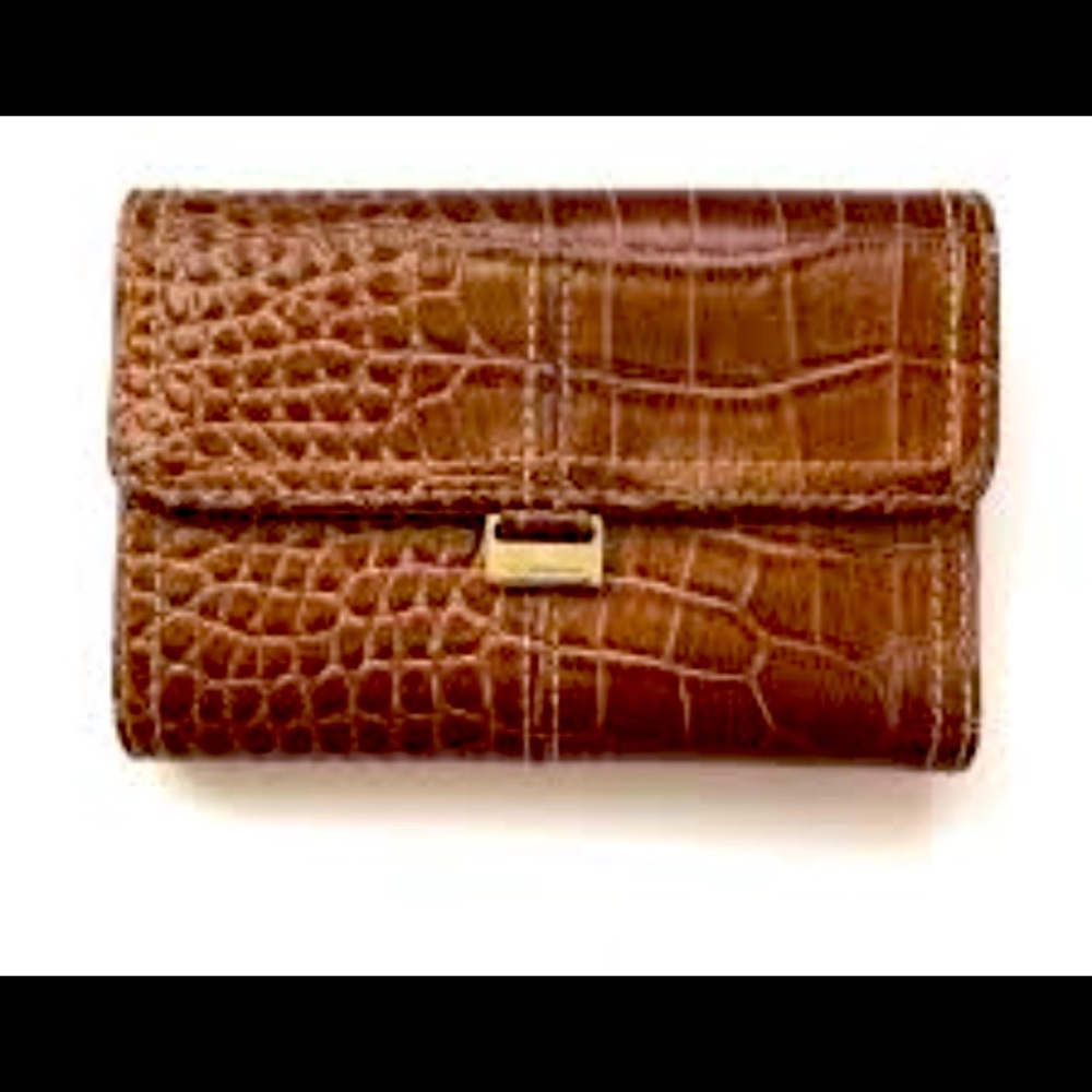 Wallet Liz Claiborne Bronze Copper Brown